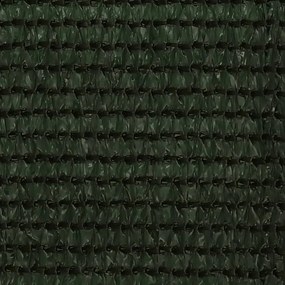 Tela de varanda 75x600 cm PEAD verde-escuro