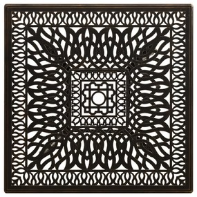 5 pcs conjunto bistrô alumínio fundido bronze