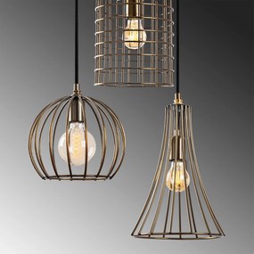 Candeeiro Teltrio – Antique – 52 x 41 x 49-129 cm