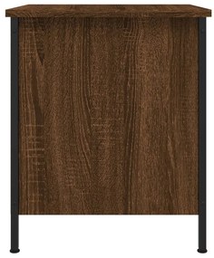 Mesas de cabeceira 2 pcs derivados de madeira carvalho castanho