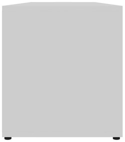 Móvel de TV 120x34x37 cm derivados de madeira branco
