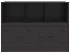 Aparador 99x39x73 cm aço preto