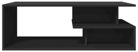 Mesa de centro 102x55x35 cm derivados de madeira preto