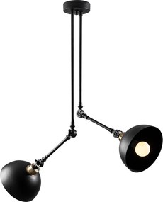Candeeiro de Teto Dram – Preto – 81 x 81 cm