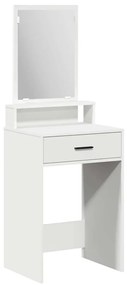 Mesa de Maquiagem vidaXL com Gavetas Branca 50x41x140 cm