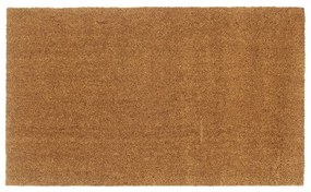 vidaXL Tapete de porta 90x150 cm fibra de coco tufada natural