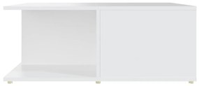 Mesa de centro 80x80x31 cm contraplacado branco