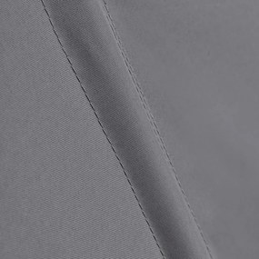 Toldo lateral dobrável para varanda 140x140 cm cinzento