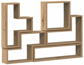 Cubo de Parede carvalho artisiano 96 x 12 x 64 cm