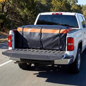 Organizador de porta-bagagens para carro, 146 x 61 x 51 cm, dobrável, tecido impermeável, com correias de fixação, saco de carga, porta-bagagens exter