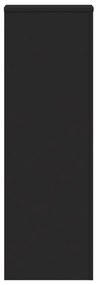 Suporte para plantas 33x33x100 cm derivados de madeira preto