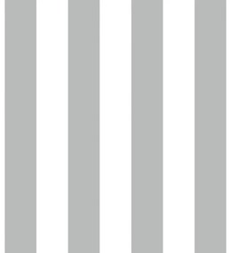 425308 Noordwand Urban Friends & Coffee Papel de parede tiras cinzentas e brancas