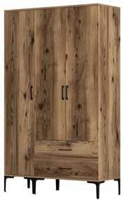 Roupeiro Kumsal ST – Nogueira – 120x47,5x201,4 cm