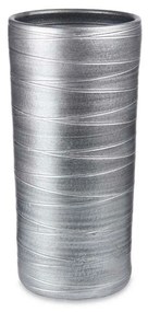 Suporte de Guarda-chuva Cerâmica Prateado Cinzento (23 X 50 X 23 cm)
