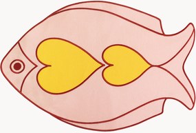 Individuais de mesa tecidos à mão Fish Splash, conjunto de 2