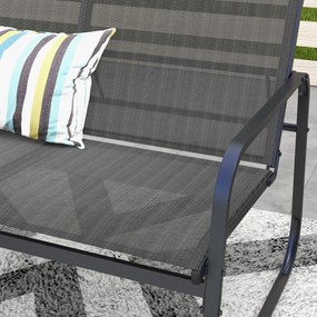 Conjunto de Móveis de Jardim Conjunto de 4 Peças Móveis de Varanda com