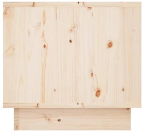 Mesas de cabeceira 2 pcs 35x34x32 cm madeira de pinho maciça