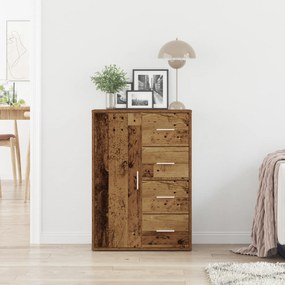 Sideboard vidaXL Madeira Velha 60x31x84 cm Madeira de Engenharia