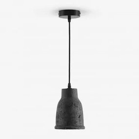 Luminária De Teto Em Terracota Sainza Negro-de-fumo & Ø14 Cm - Sklum