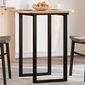 Tampo de mesa redondo Ø70x2 cm madeira de acácia maciça