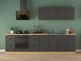 Conjunto de cozinha modular Classic Grey Oak 119