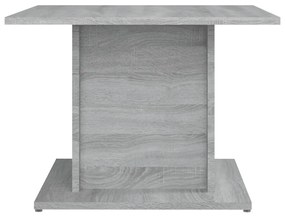 Mesa centro 55,5x55,5x40 cm contraplacado carvalho sonoma cinza