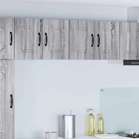 vidaXL Armário de Cozinha Kalmar Cinza Sonoma 60 x 31 x 40 cm