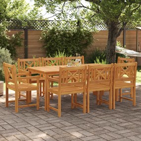 vidaXL Cadeiras 2 pcs 56x56x90 cm Madeira de Acácia Maciça