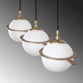 Chandelier Hug – Dourado – 76x167x17 cm