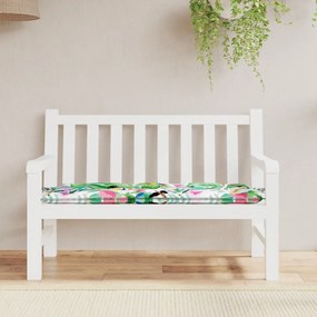 Almofadão p/ banco de jardim 120x50x7 cm tecido multicor
