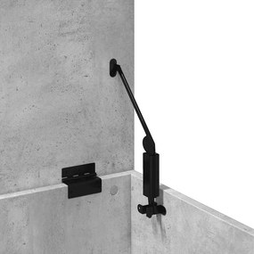 Caixa de arrumação 90x35x35 cm derivados madeira cinza cimento