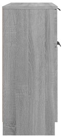 Aparador 60x30x70 cm derivados de madeira cinzento sonoma