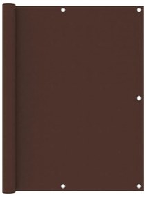 Tela de varanda 120x600 cm tecido Oxford castanho