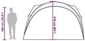Tenda de festas impermeável azul