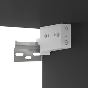 10 pcs conjunto de móveis de TV derivados de madeira preto