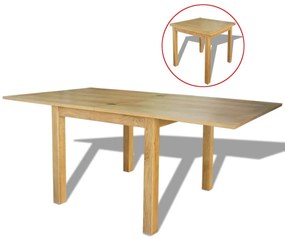 vidaXL Mesa extensível em carvalho 170x85x75 cm