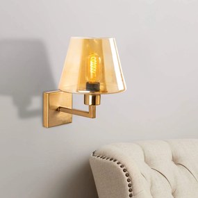 Aplique de Parede Profil – Dourado – 19 x 24 cm
