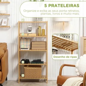 Estante Mix em Bambu - Design Natura