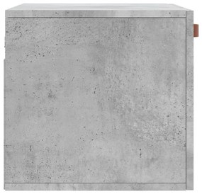 Armário parede 60x36,5x35 cm derivados madeira cinzento cimento