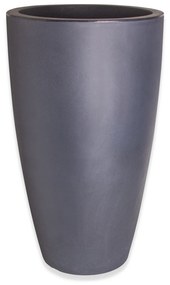 Vaso Plástico Cone Alto Preto N.90 50X90cm