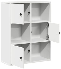 Estante 60x24x76,5 cm derivados de madeira branco