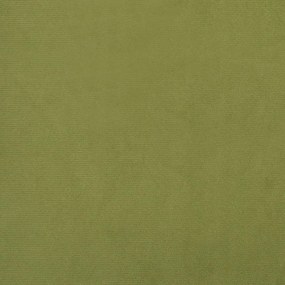 Banco com pernas de madeira veludo verde-claro