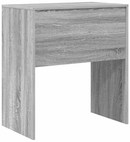 Escrivaninha Cinza sonoma Aglomerado de partículas 70 x 40 x 76 cm