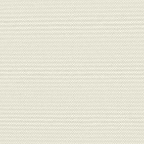 Toldo lateral retrátil 120x500 cm cor creme