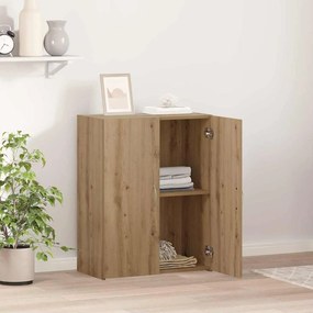 Armário de escritório - Artisan Oak - 60 x 32 x 77,5 cm - Madeira reco