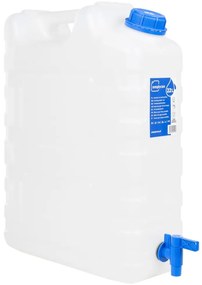 Recipiente de água com torneira transparente 20 L plástico