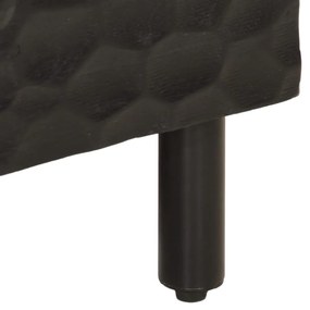 Móvel de TV 80x33x46 cm madeira de mangueira maciça preto