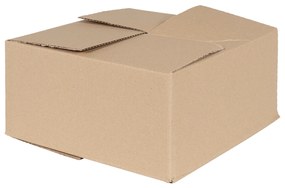 vidaXL Caixa Dobrável 50 pcs 30x30x15 cm Papelão