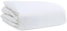 Edredão Outros 3 pcs Branco 200 x 220 cm Penugem