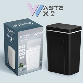 Caixote Lixo Inteligente com Sensor 18L Preto Biwond